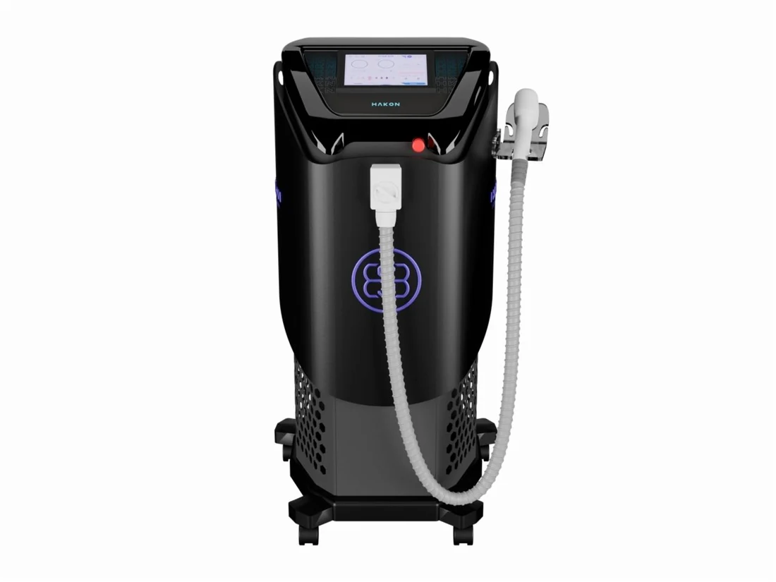Hakon 4D da Medical San, equipamento de depilação a laser usado na Clin Clin em BH