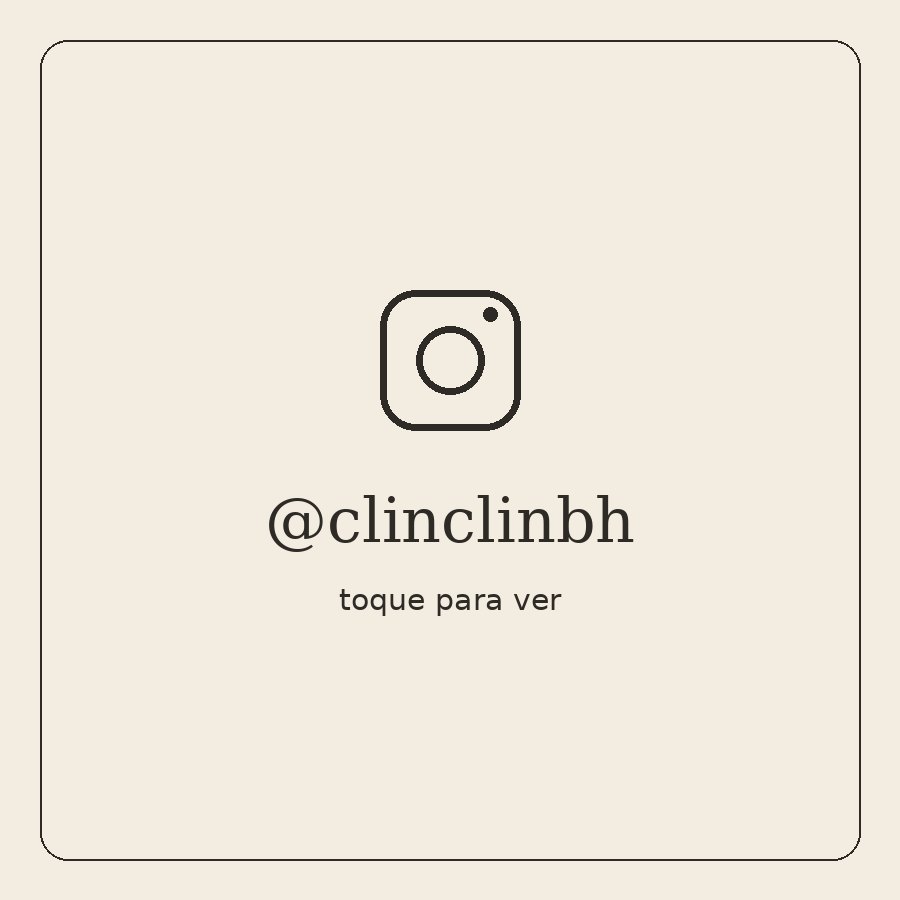 Publicação da Clin Clin no Instagram